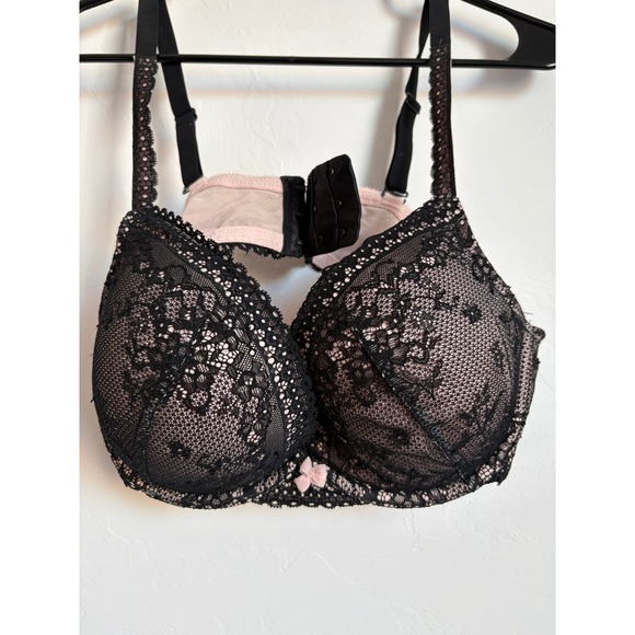 Torrid Delicate Floral Lace Push Up Plunge Bra Lingerie Romantic Feminine Sexy - Picture 3 of 5